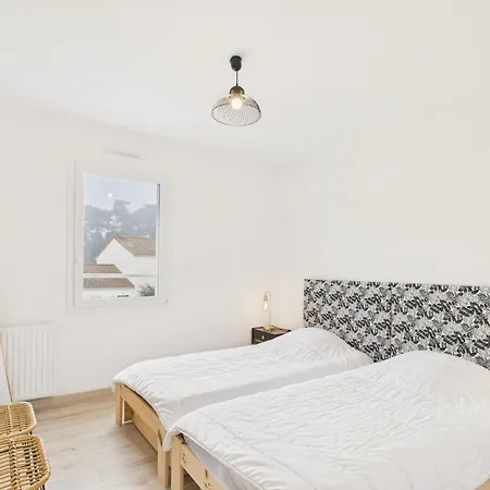 350m De La Mer-maison Pour 4 Adultes-4enfants *
