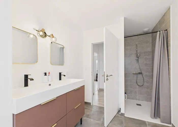 350m De La - Maison Avec Jardin Et Jacuzzi Pour 8 Hébergement de vacances Saint-Vincent-sur-Jard