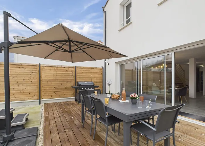 350m De La - Maison Avec Jardin Et Jacuzzi Pour 8 Saint-Vincent-sur-Jard